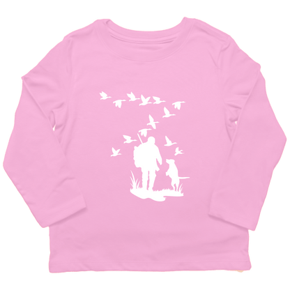 Waterfowl Magic Toddler Long Sleeve Tee - Muddy Boots Clothing - Long Sleeve Tee