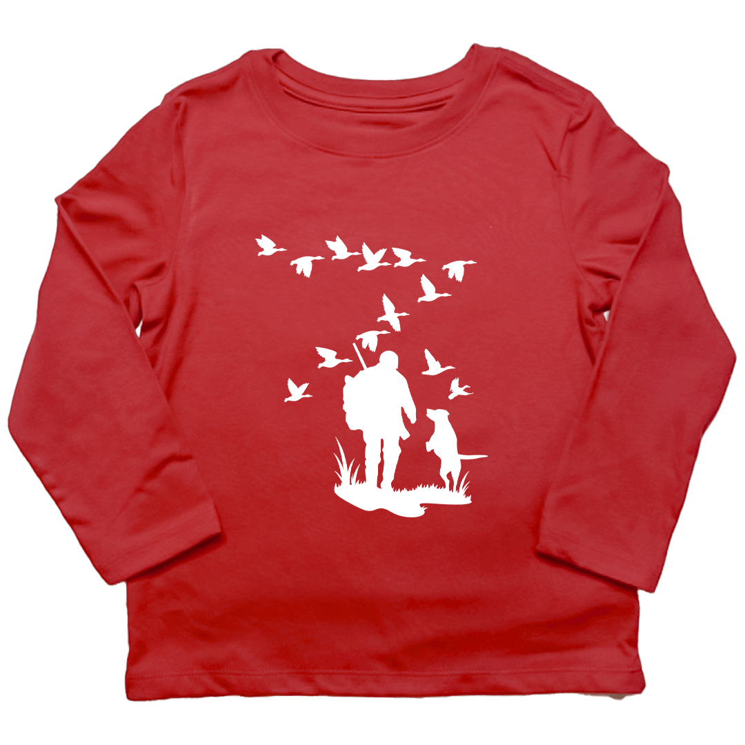 Waterfowl Magic Toddler Long Sleeve Tee - Muddy Boots Clothing - Long Sleeve Tee