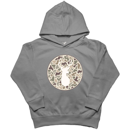 Whitetail Toddler Hoodie - Muddy Boots Clothing - Hoodie