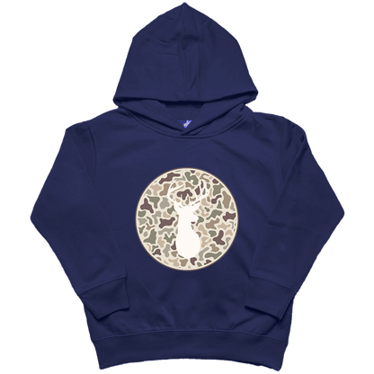 Whitetail Toddler Hoodie - Muddy Boots Clothing - Hoodie