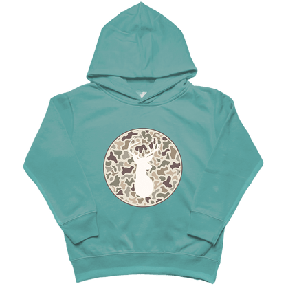 Whitetail Toddler Hoodie - Muddy Boots Clothing - Hoodie
