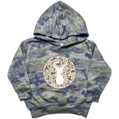 Whitetail Toddler Hoodie - Muddy Boots Clothing - Hoodie