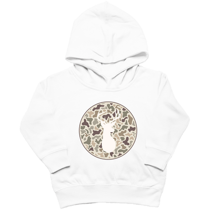 Whitetail Toddler Hoodie - Muddy Boots Clothing - Hoodie